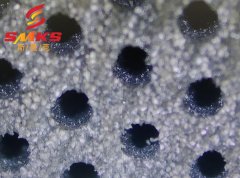  磨粒流拋光小孔內(nèi)壁，50個小孔同時拋光，5分鐘！ 